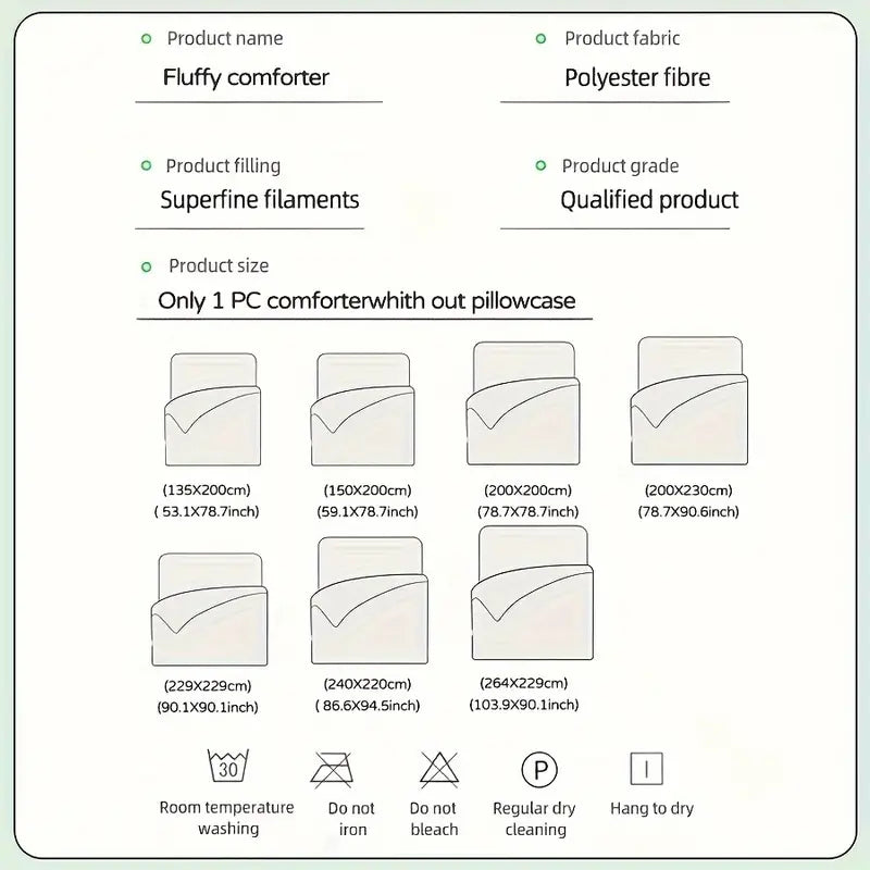 Couette Luxueuse d'Hiver en Sherpa/Velours Lait – Douceur pour Toutes les Saisons