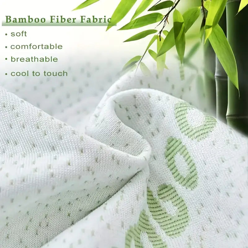 Coussin de Matelas en Fibre de Bambou – Extra Épais, Respirant & Refroidissant
