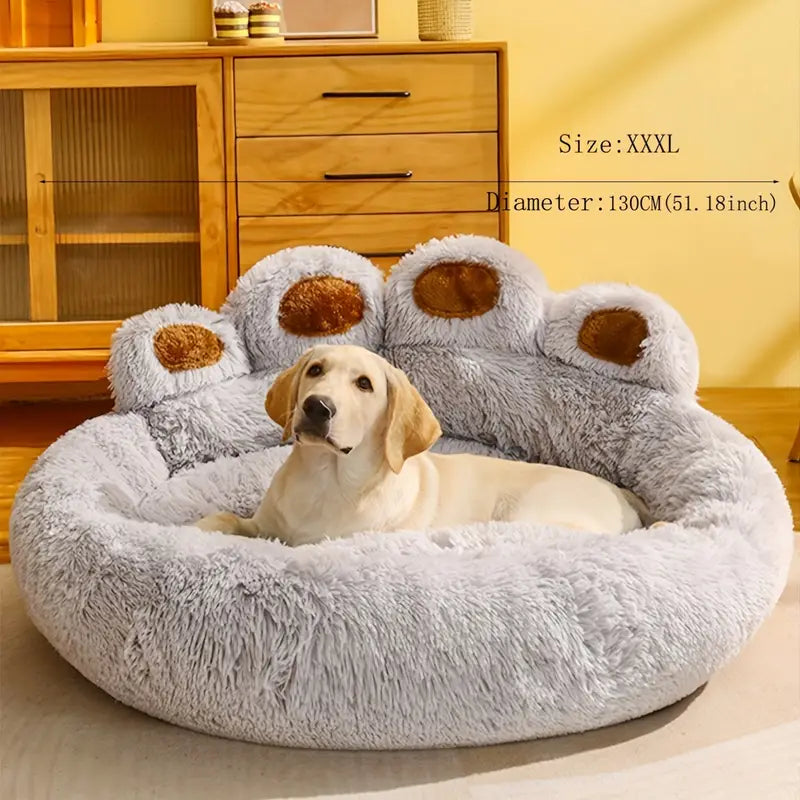 Lit pour Chien et Chat en Peluche Ultra Douce