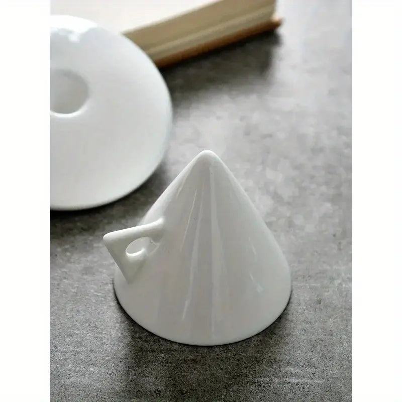 Ensemble de Tasses et Soucoupes en Porcelaine d'Os