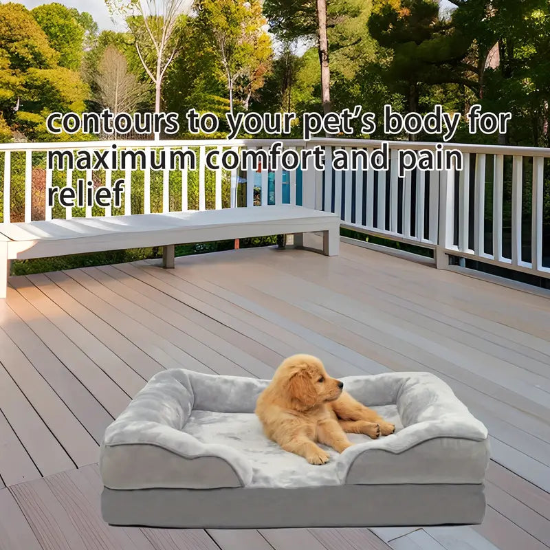 Tapis Lavable à Mémoire de Forme pour Animaux – Confort Toutes Saisons