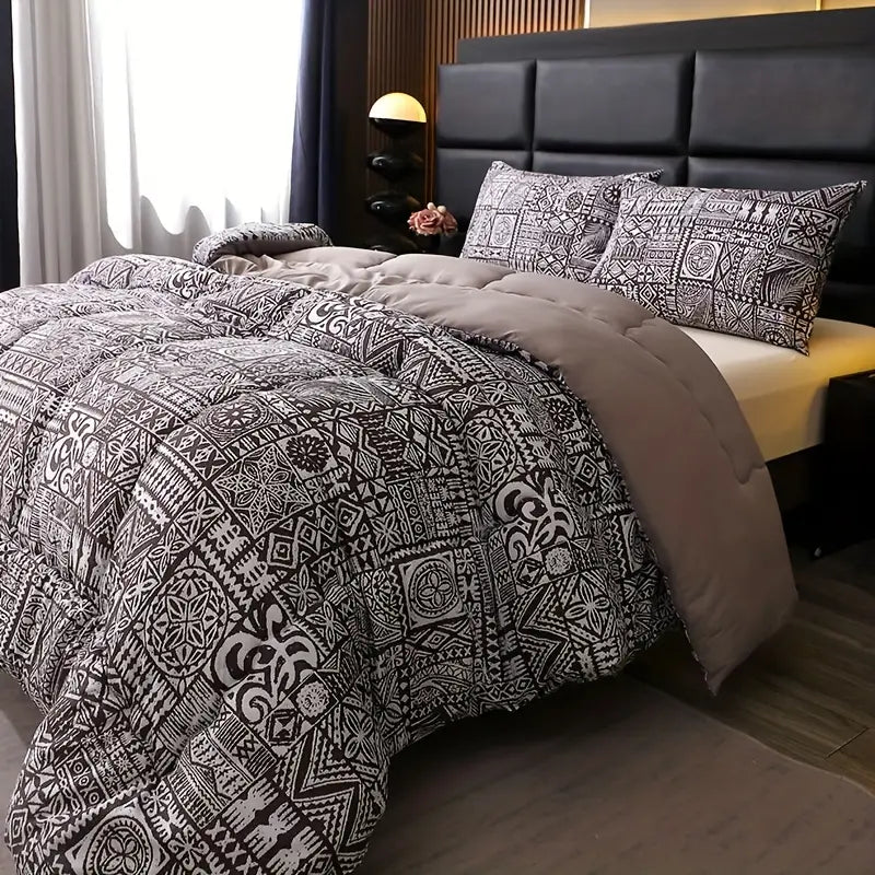 Couette matelassée au style bohème