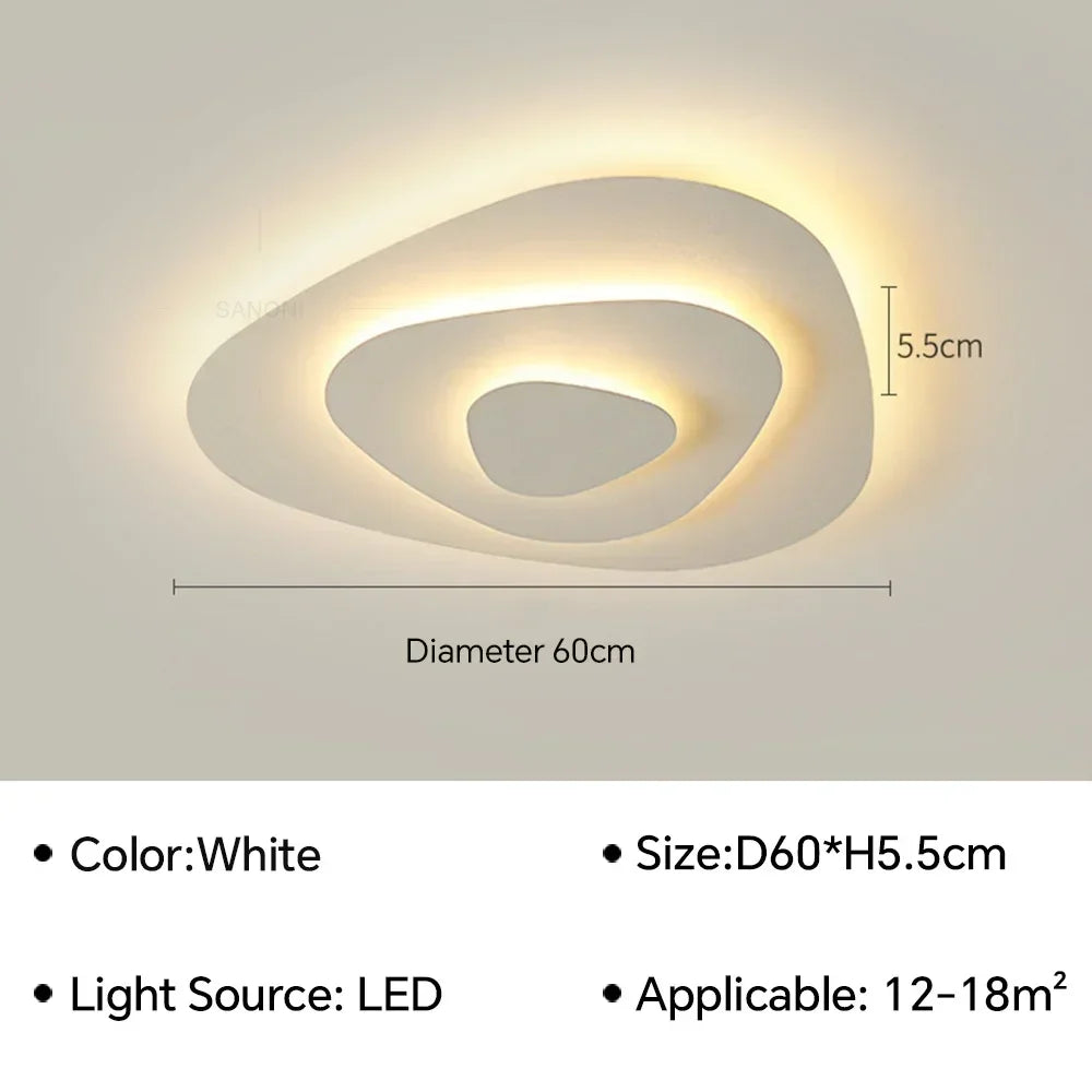 Plafonnier LED Géométrique - Design Moderne