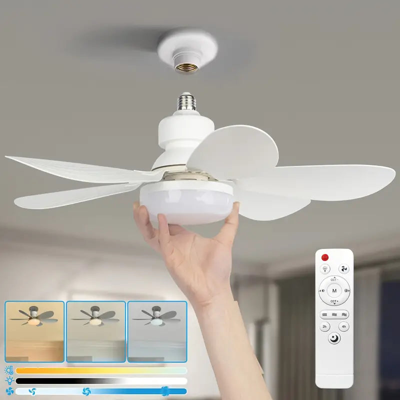 Ventilateur de Plafond Intelligent LED FIBRAVE
