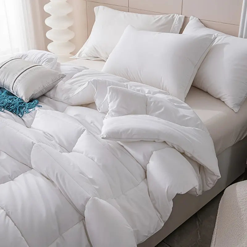 Couette Matelassée de Style Hôtelier - Pour Toutes les Saisons