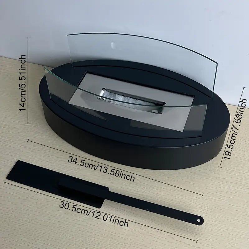 Vintage Sailboat Shaped Table Fireplace