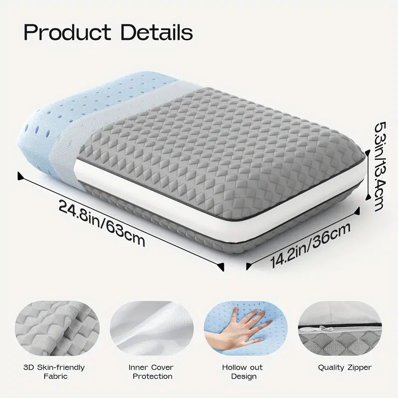 Ergonomisches Memory Foam-Kissen – Für idealen Komfort und Unterstützung