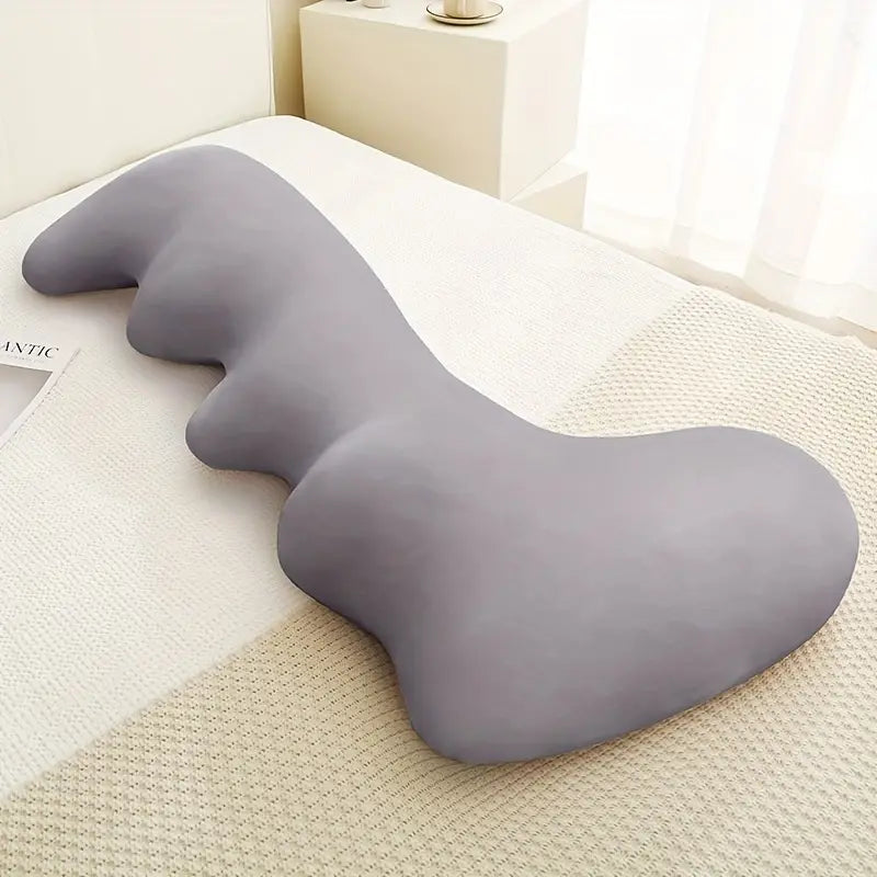 Coussin de Soie Glacée Ergonomique