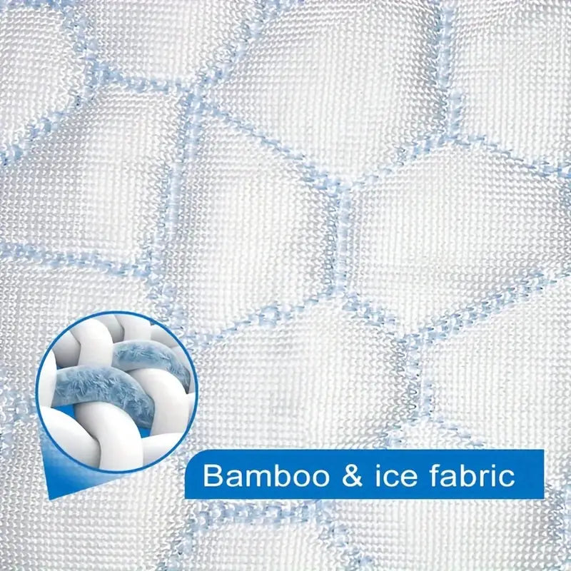 Oreiller Rafraîchissant à Hauteur Réglable – Confort Personnalisé pour un Sommeil Réparateur