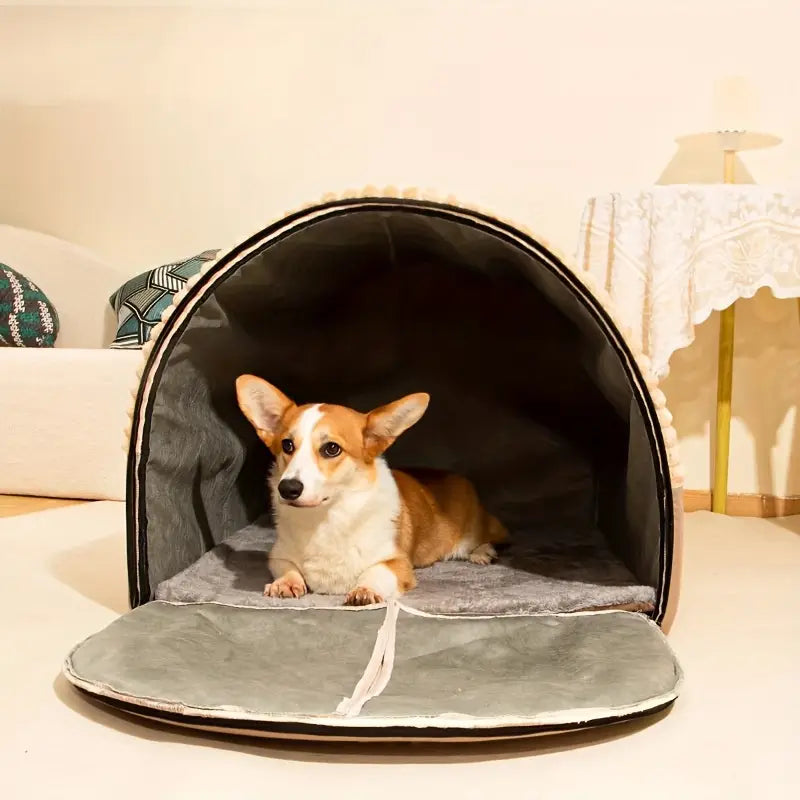 Maison pour Animaux Style Cabane Sécurisée