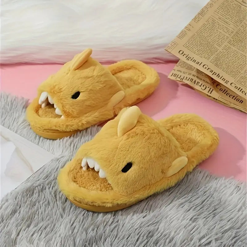 Pantoufles Requin Mignonnes pour Hommes – Confort Hivernal