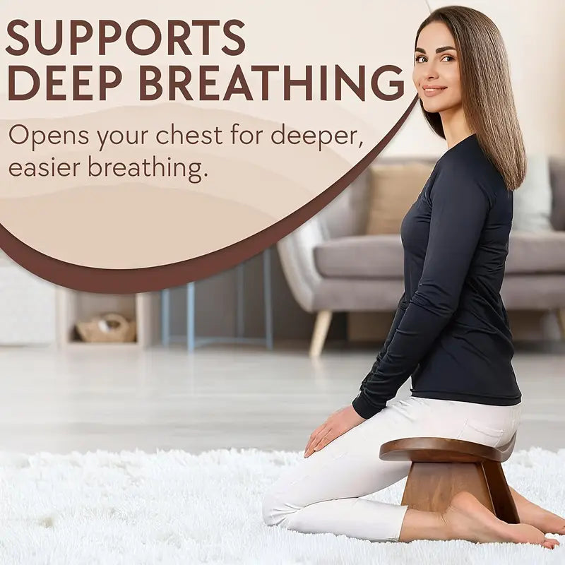 Banquette de Méditation Yoga – Forme Ovale pour Confort et Stabilité