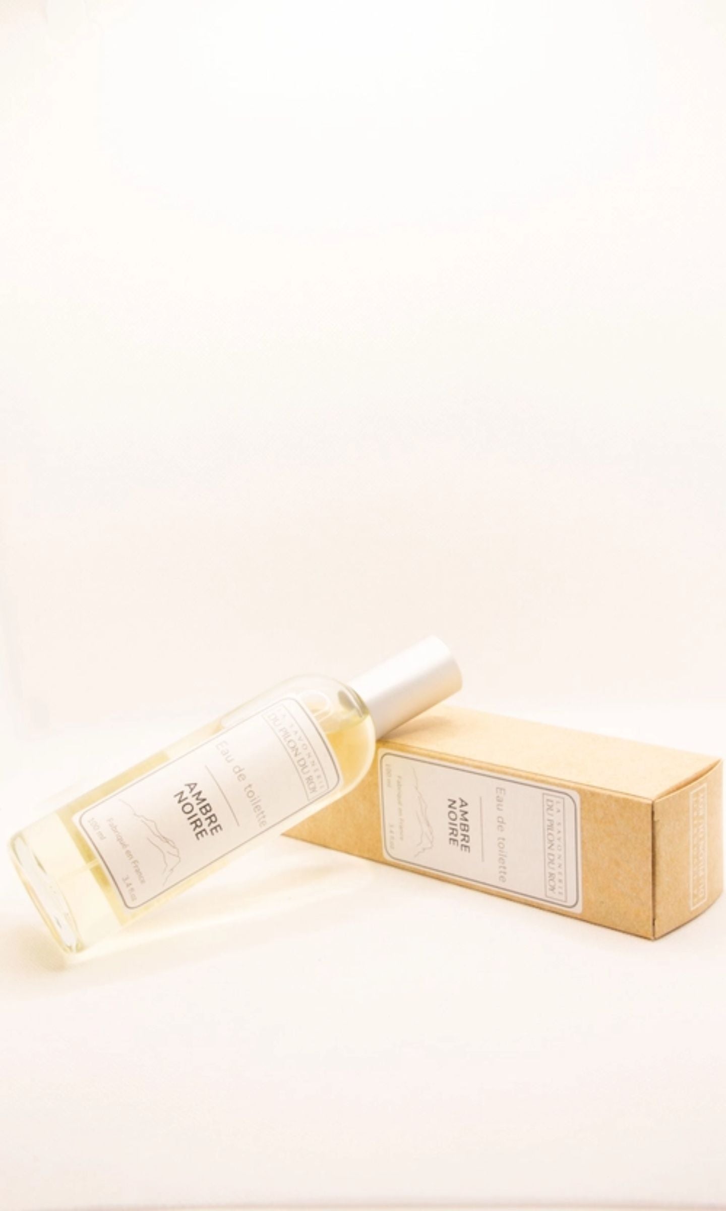 Eau de toilette Ambre noire 100 ml - Savonnerie Du Pilon Du Roy