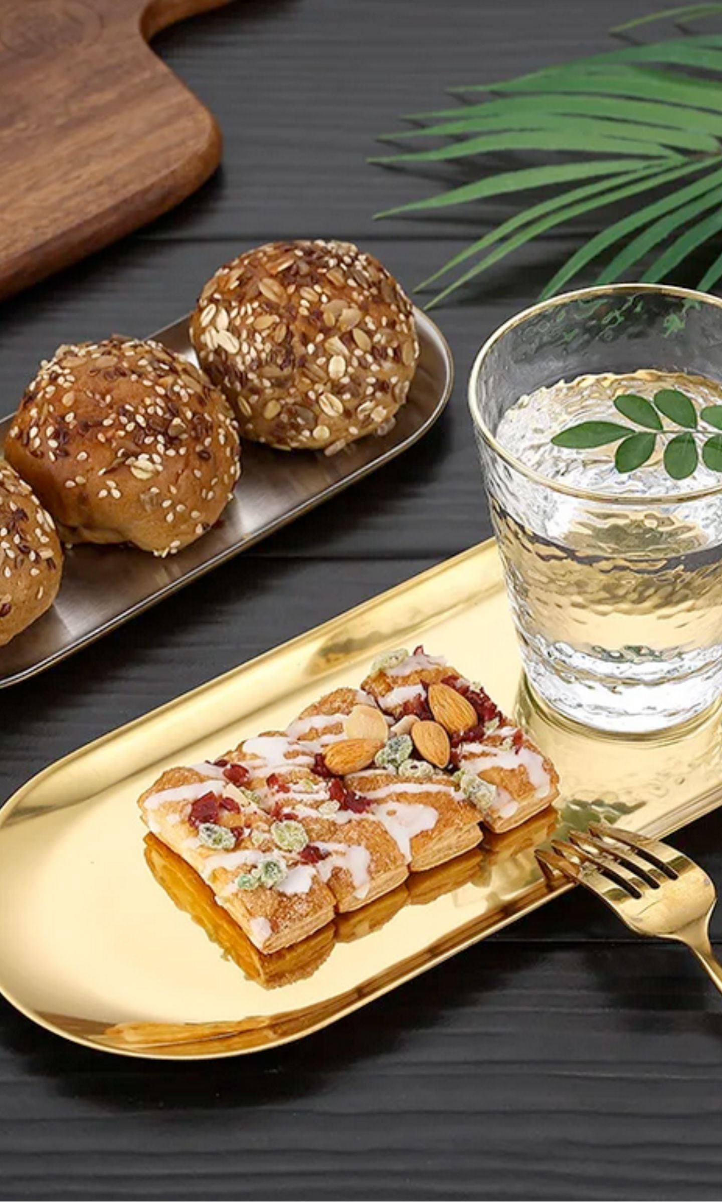 430 Stainless Steel Gold and Silver Storage Trays