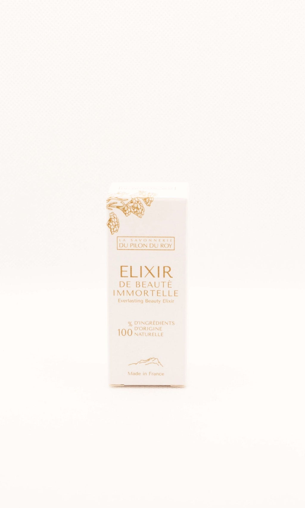 Immortelle Beauty Elixir - Anti-aging face and eye serum - Savonnerie Du Pilon Du Roy