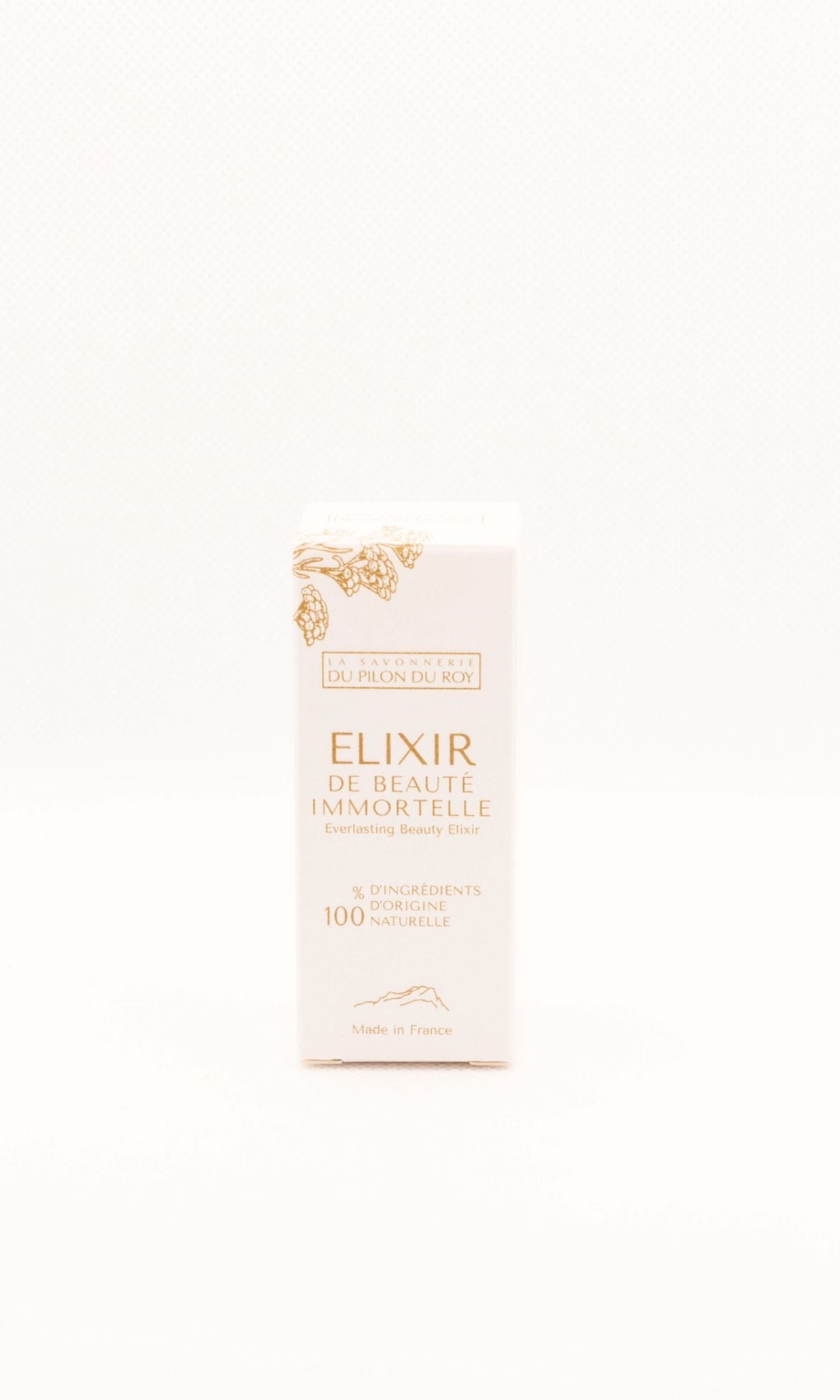 Elixir de Beauté Immortelle - Sérum visage et yeux anti-âge- Savonnerie Du Pilon Du Roy