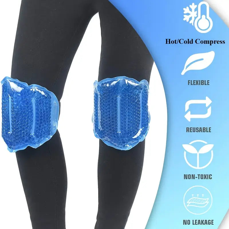 Bandeau de Glace pour Genou – Thérapie Chaud/Froid Réutilisable