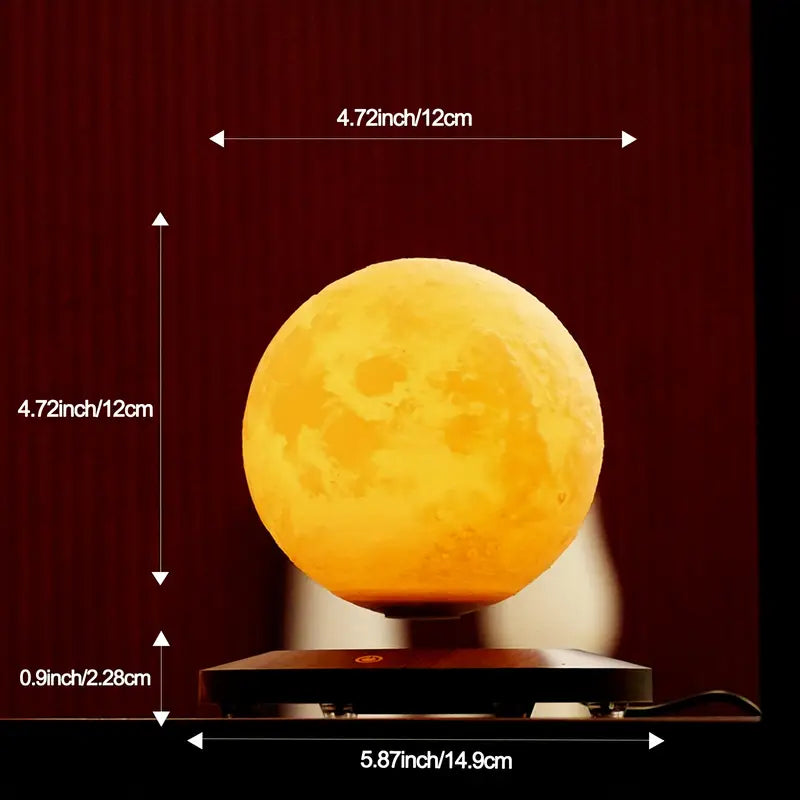 Lampe Lune Magnétique 3D Levitante – Décoration de Table Créative