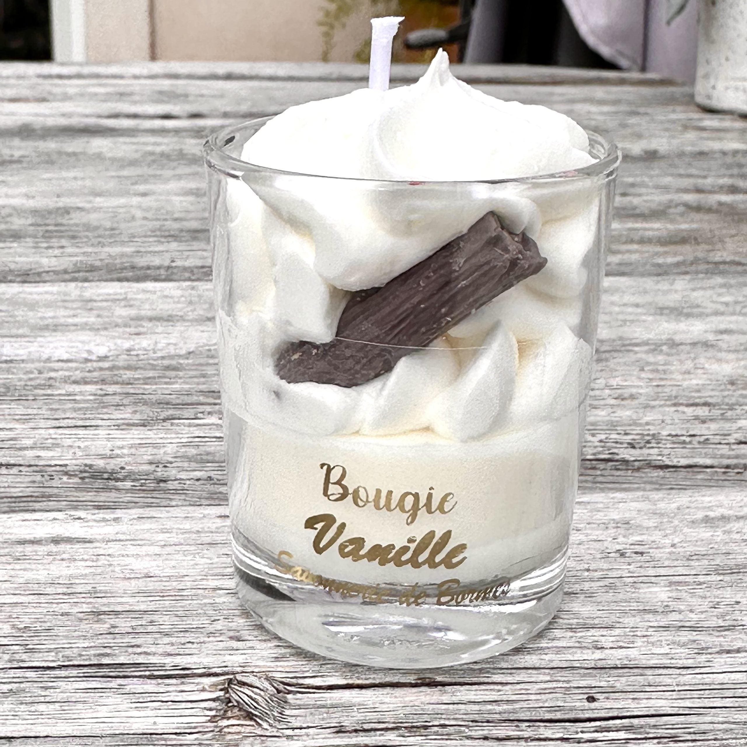 Mini bougie pâtissière VANILLE - Bougie Gourmande