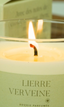 Artisanal scented candle vegetable wax Ivy verbena - L'atelier C