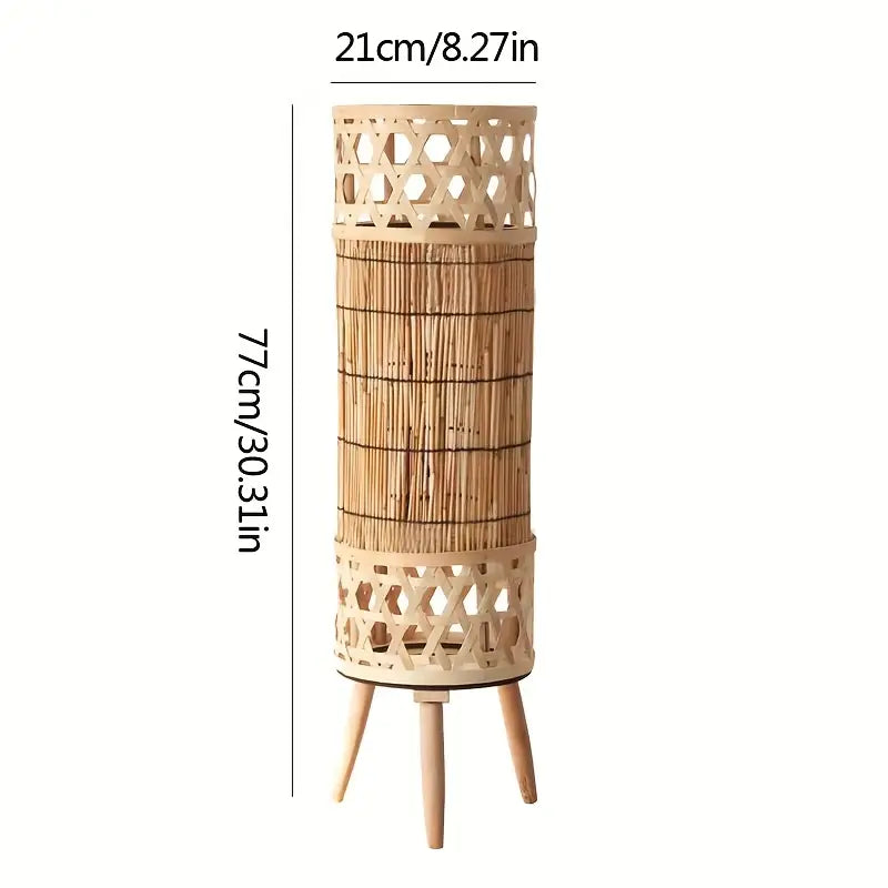 Lanterne Vintage sur Pied – Éclairage d’Ambiance Sans Électricité