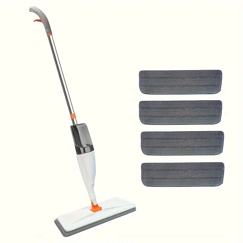 Serpillière à Pulvérisation – Balai Plat Microfibre avec Bouteille Réutilisable