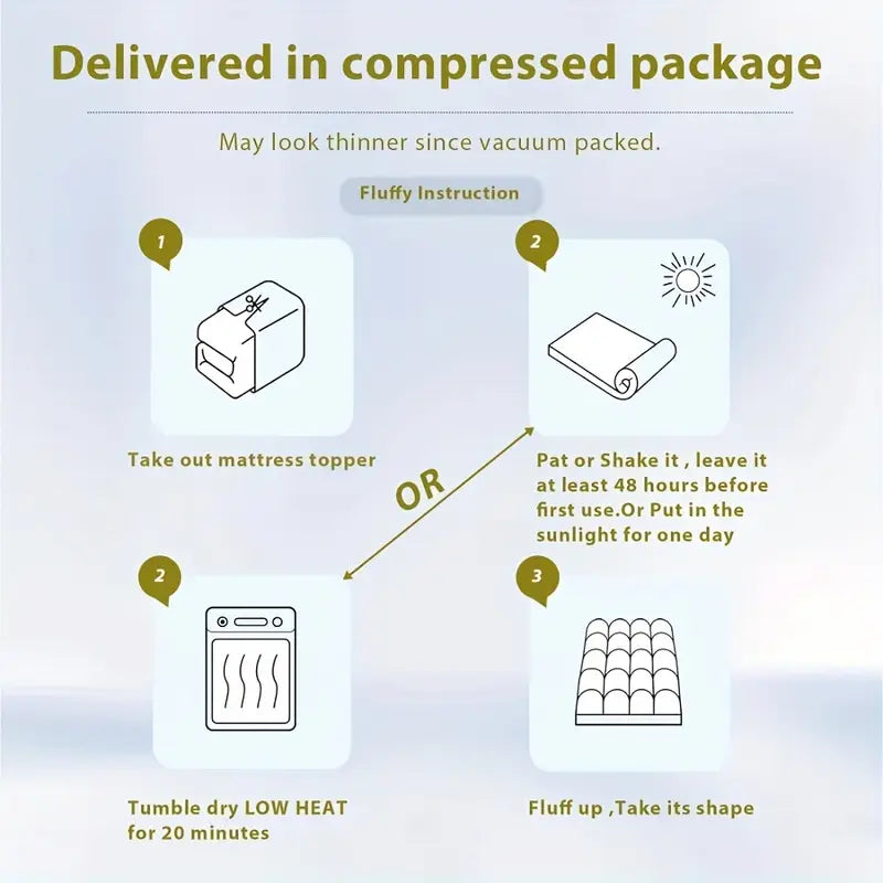 Surmatelas Respirant et Matelassé – Blanc