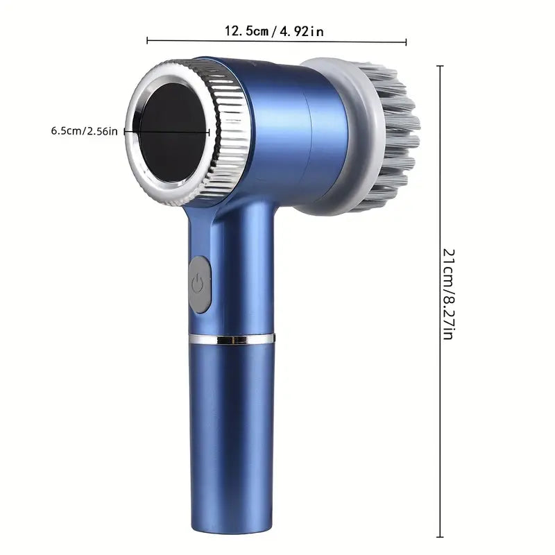Brosse de Nettoyage Électrique Rotative Sans Fil – Rechargeable USB