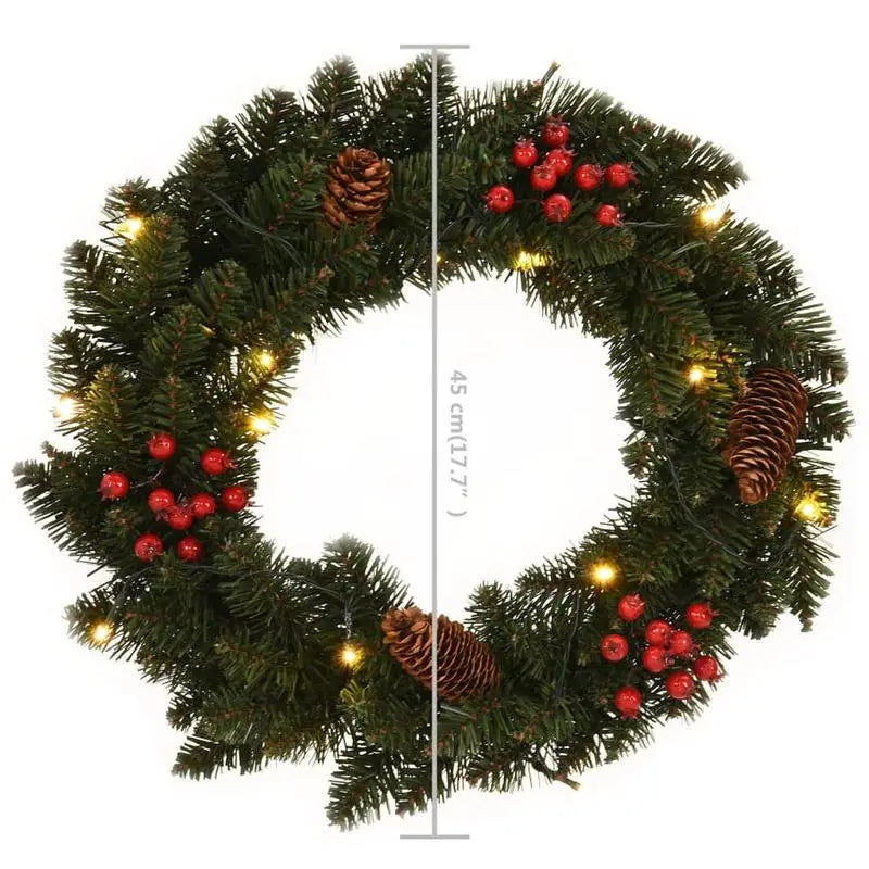 LED Christmas Wreaths – Light Up Your Home for the Holidays!