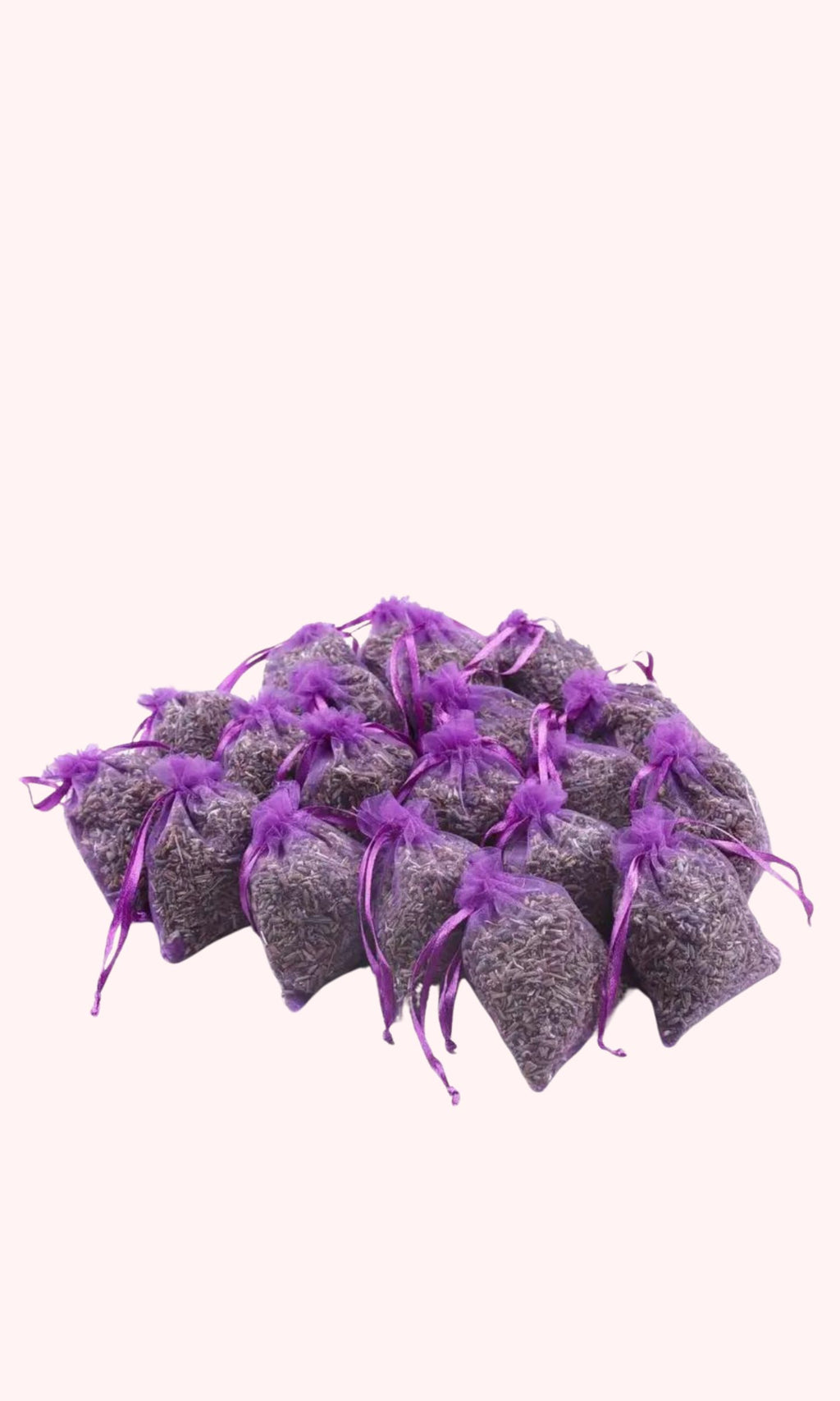 Lavender Provencal: Set of 10 dried lavender sachets
