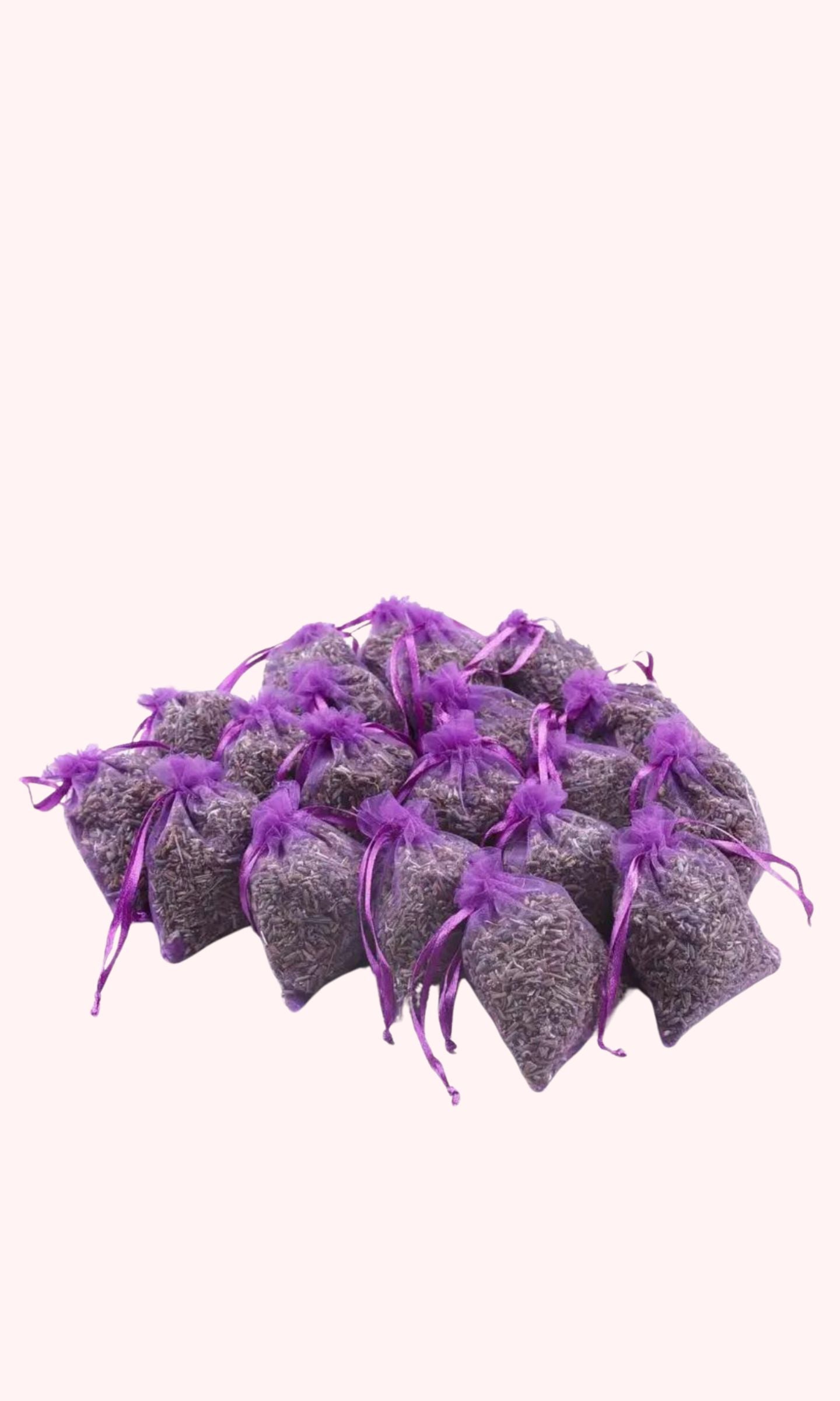 Lavender Provencal: Set of 10 dried lavender sachets