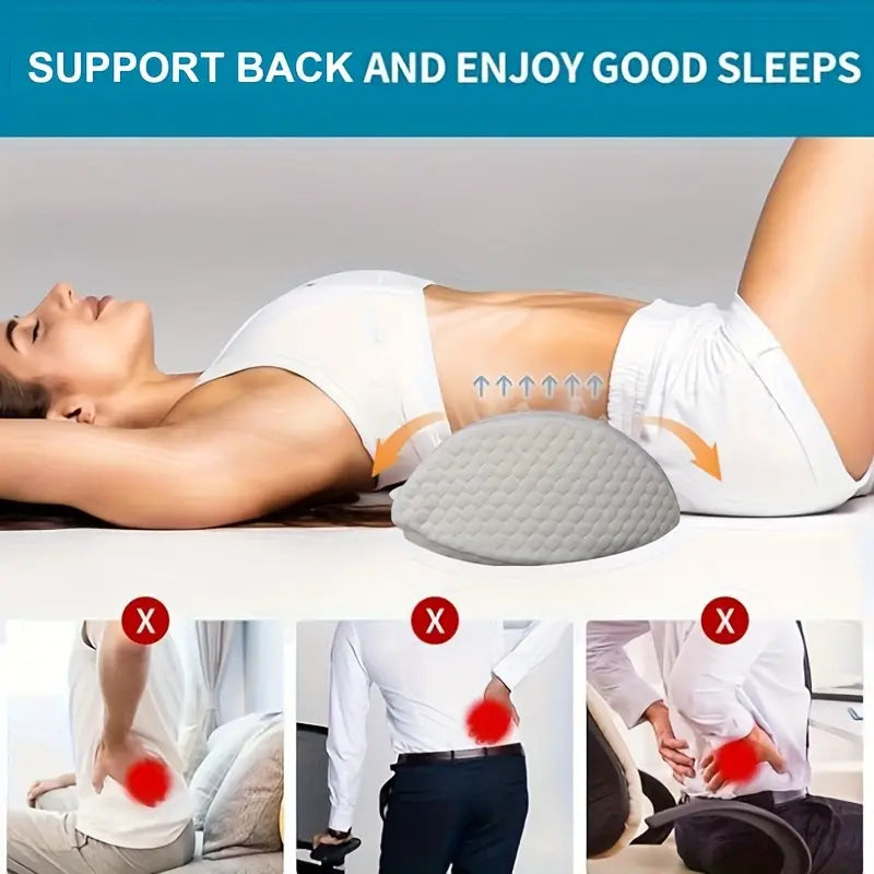 Coussin Rafraîchissant Lombaire & Cervical – Soutien Ergonomique