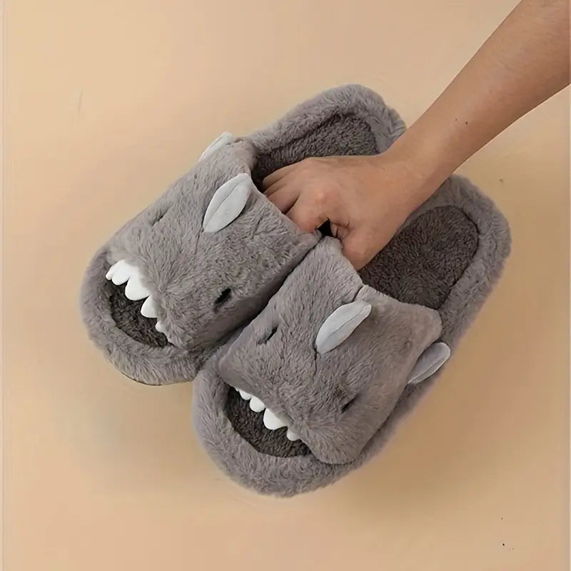 Pantoufles Requin Mignonnes pour Hommes – Confort Hivernal
