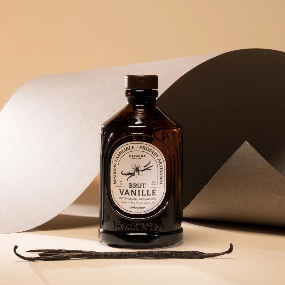 Organic Raw Vanilla Syrup – 400 ml