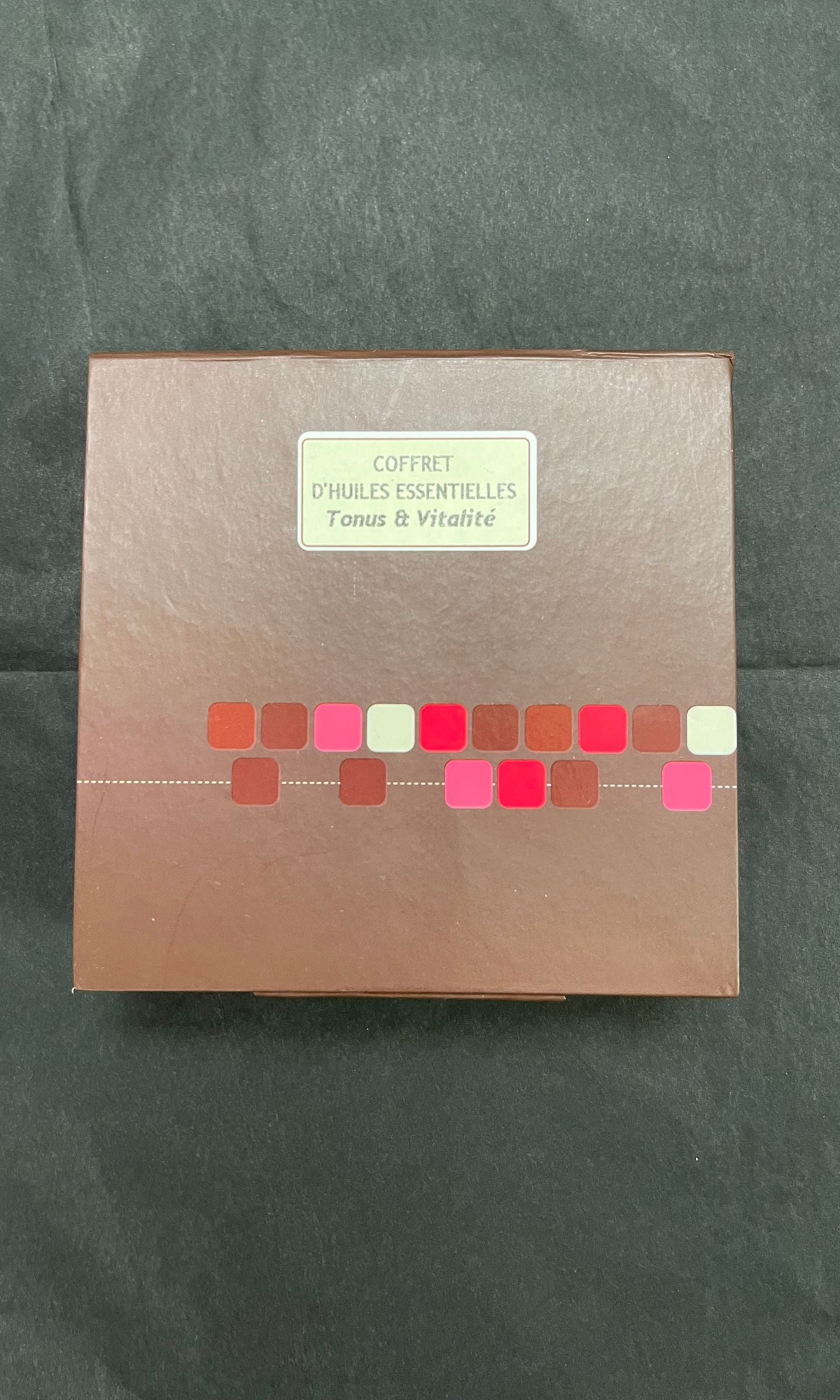 Coffret Tonus & Vitalité - 6 Flacons d'Huiles Essentielles avec Livret Explicatif