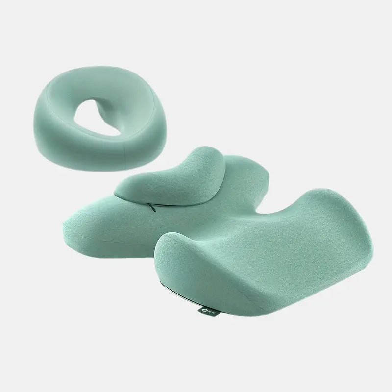 Oreiller de Massage Facial & Cervical – Confort Mémoire de Forme