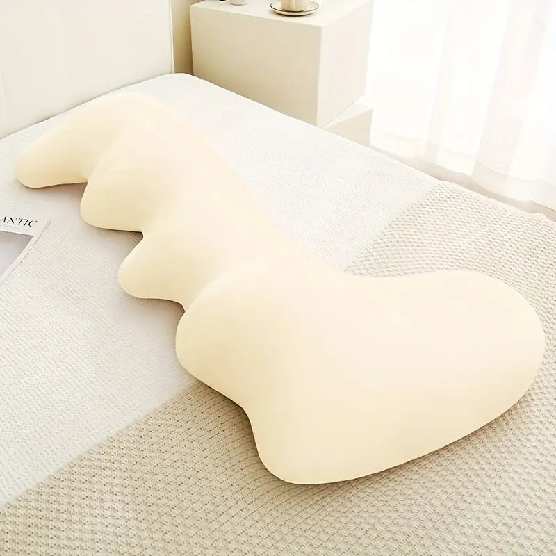 Coussin de Soie Glacée Ergonomique
