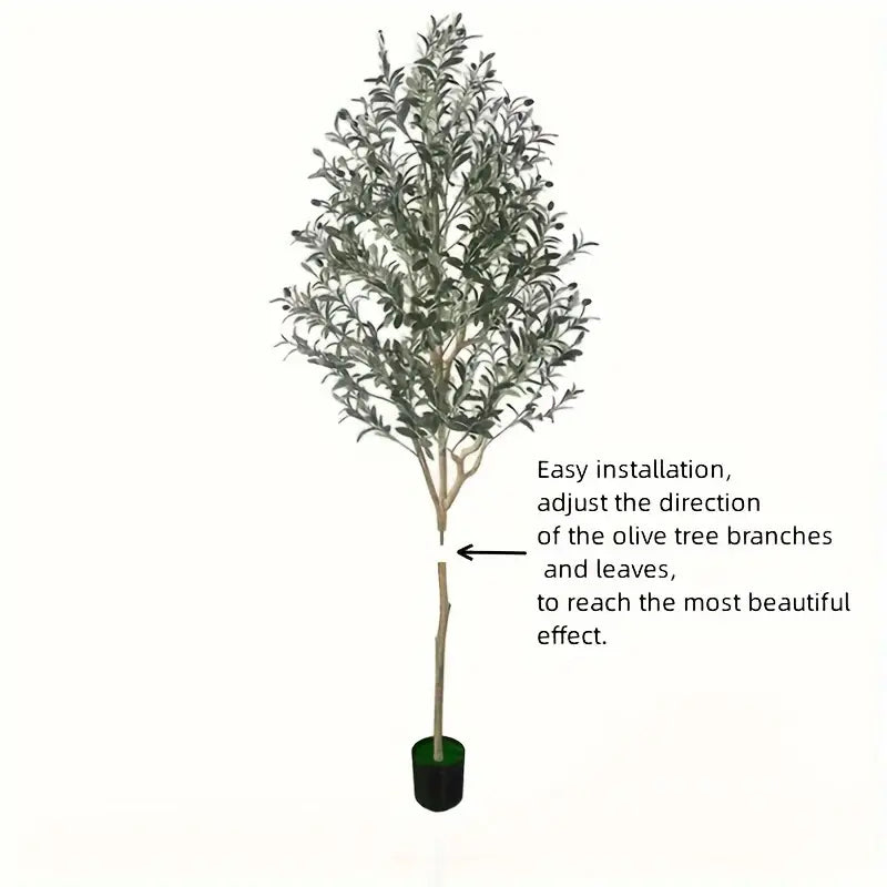 Arbre d'Olivier Artificiel – L'Accents Méditerranéen Parfait pour Votre Intérieur