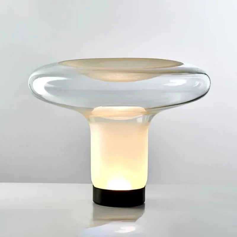 Lampe de Table Méduse en Verre – Élégance et Simplicité pour Votre Intérieur