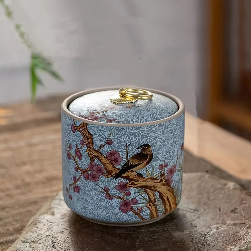 Teedose aus Porzellan - Limitierte Auflage