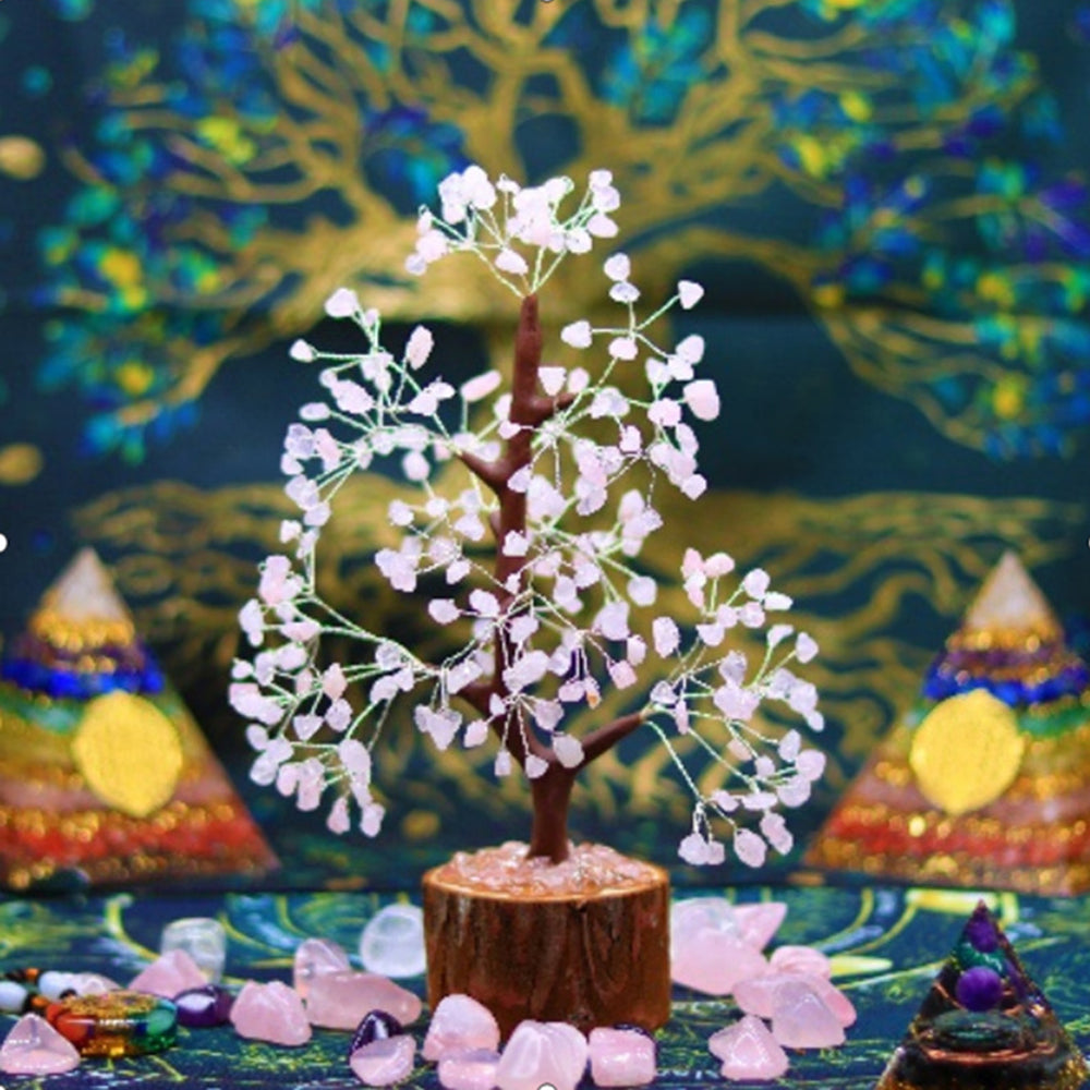 Arbre de Vie en Cristal Naturel – Énergie Positive et Méditation