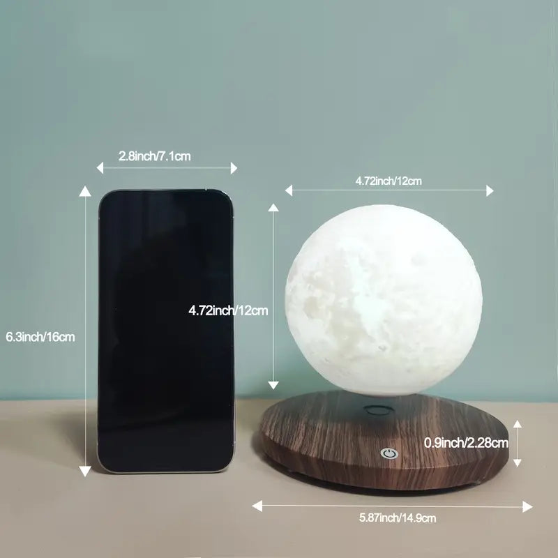 Lampe Lune Magnétique 3D Levitante – Décoration de Table Créative