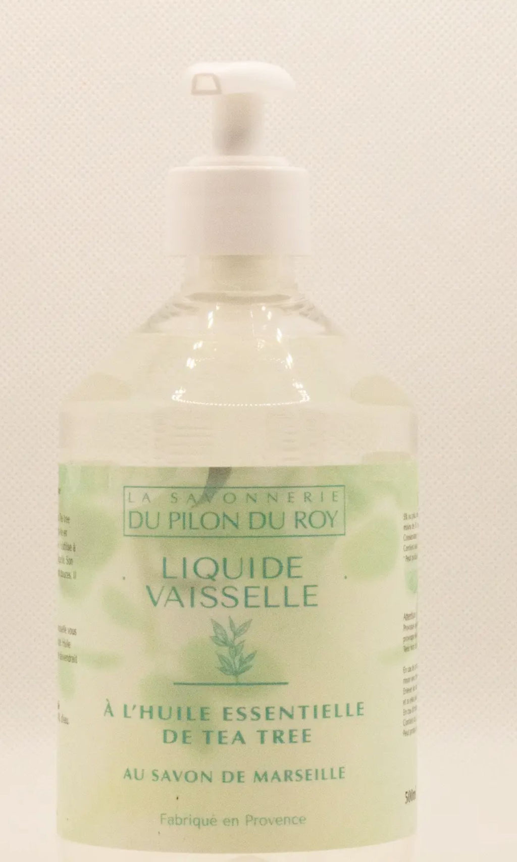 Liquide vaisselle à l'huile essentielle d'arbre à thé - Savonnerie Du Pilon Du Roy