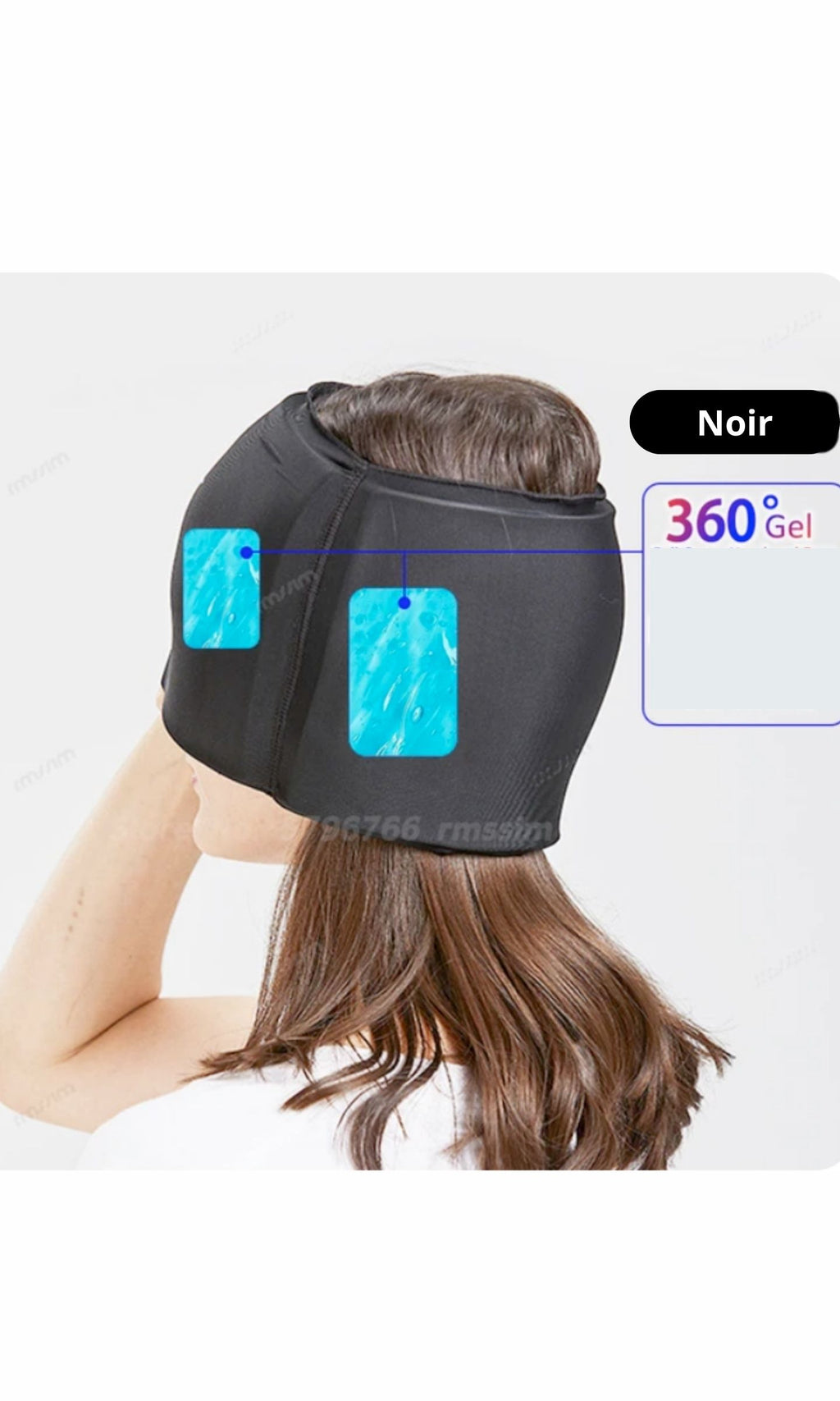 Hot &amp; cold anti-heavy migraine cap