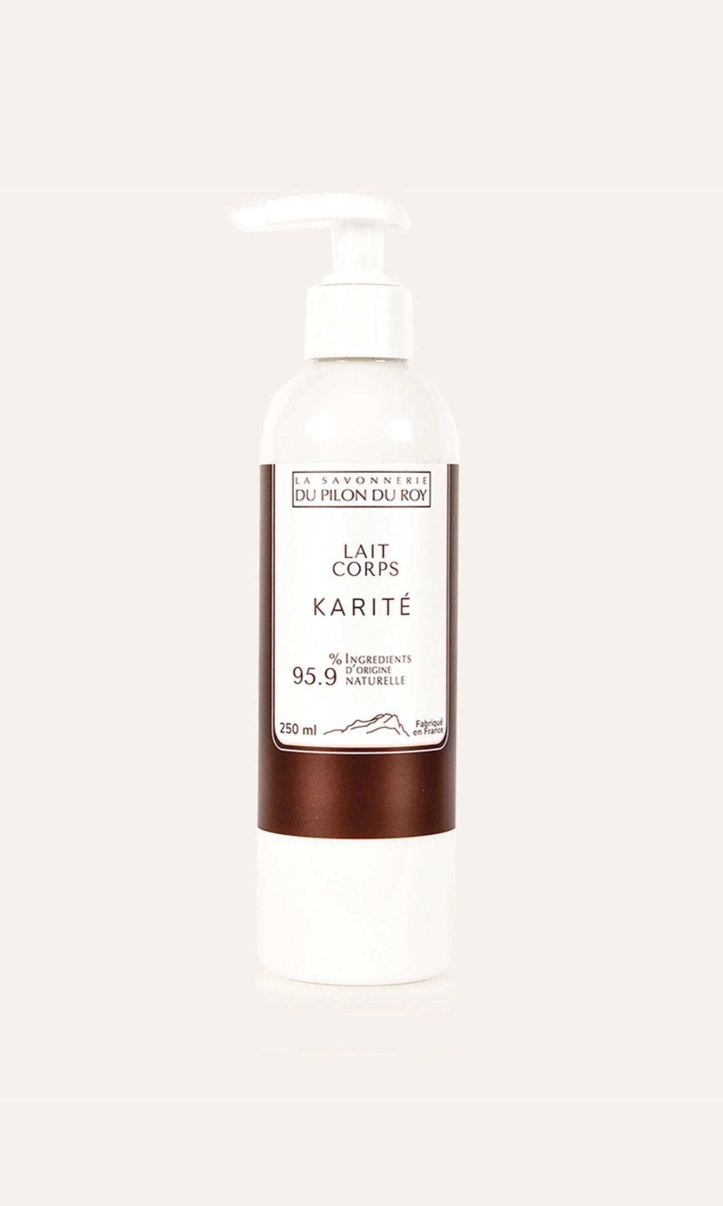 Lotion pour le corps au beurre de karité 250ml- Savonnerie Du Pilon Du Roy