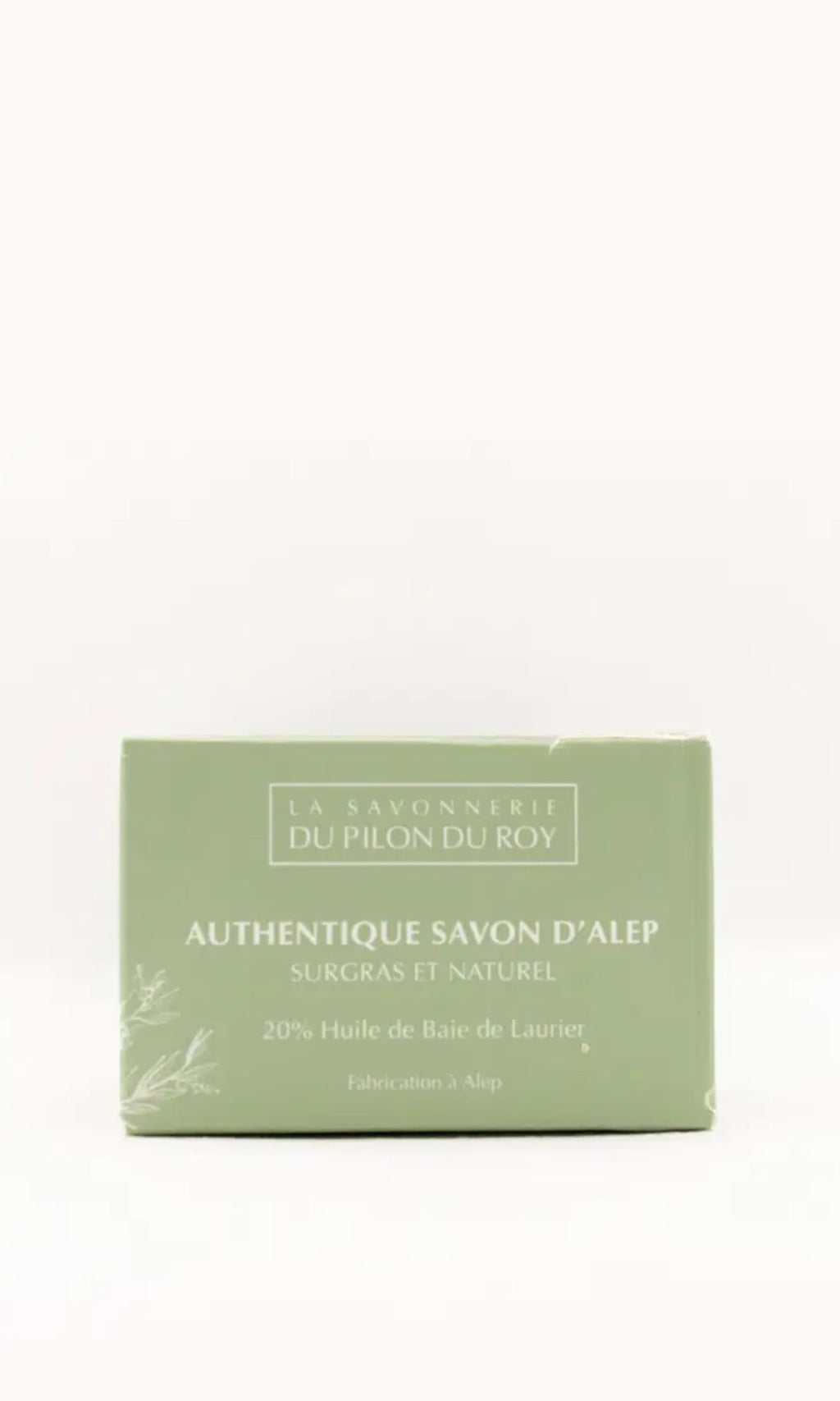 Savon d'Alep 20 % 220 g- Savonnerie Du Pilon Du Roy
