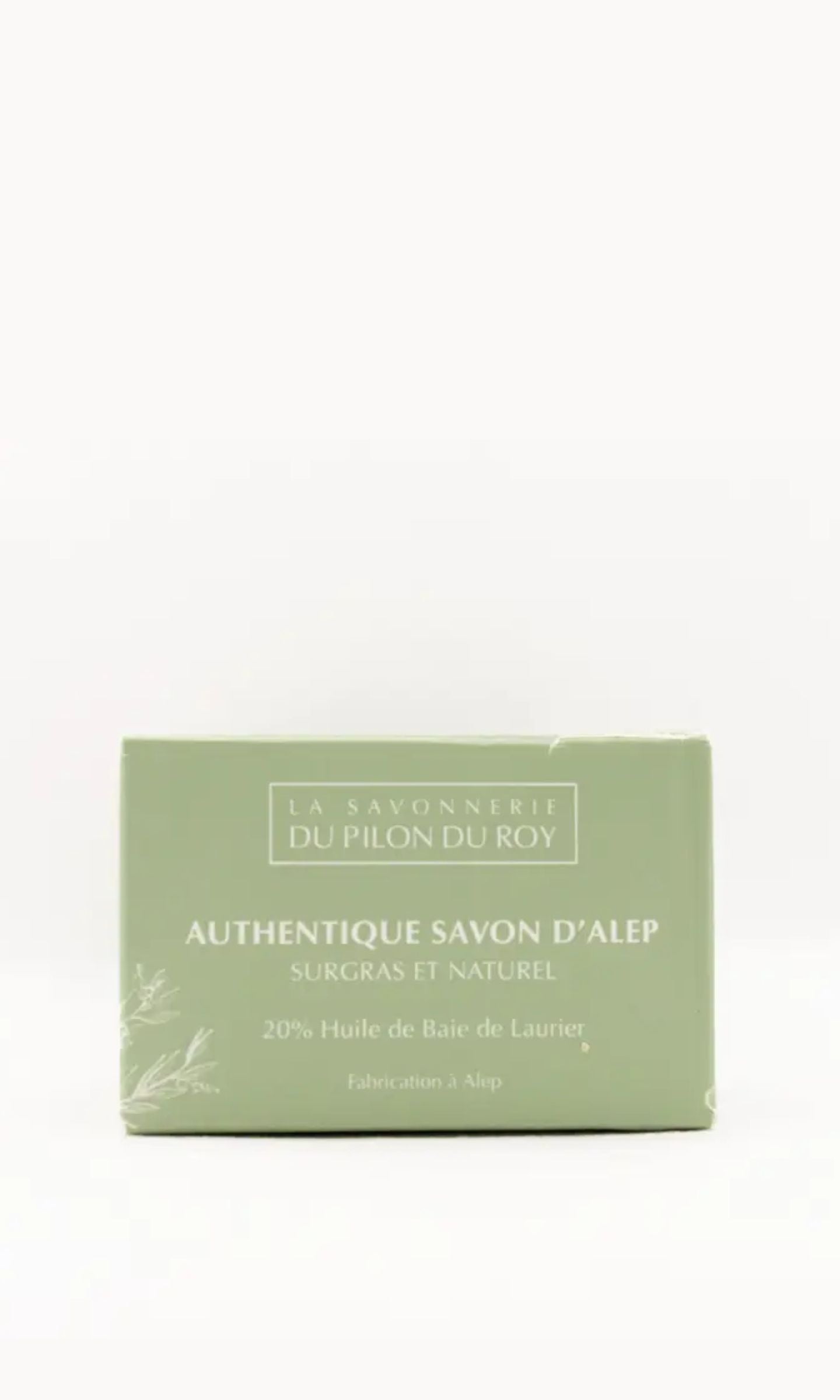 Savon d'Alep 20 % 220 g- Savonnerie Du Pilon Du Roy