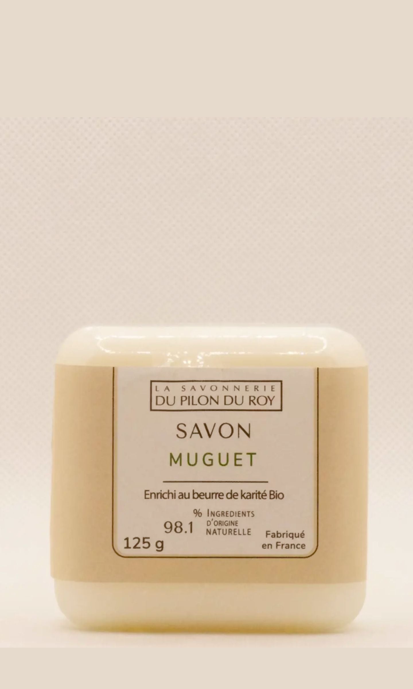 Savonnette Muguet 125 g - Savonnerie Du Pilon Du Roy