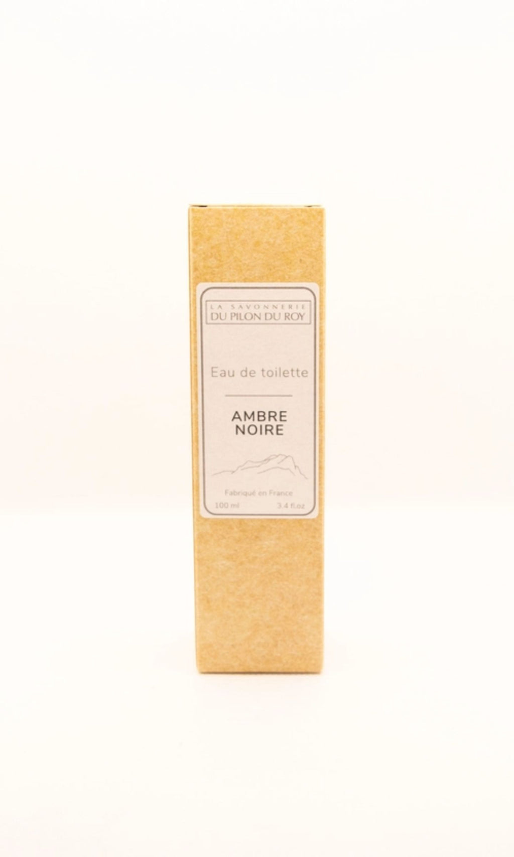 Eau de toilette Ambre noire 100 ml - Savonnerie Du Pilon Du Roy