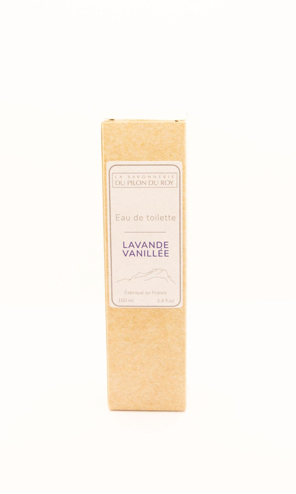Eau de toilette Lavande vanillée 100 ml- Savonnerie Du Pilon Du Roy